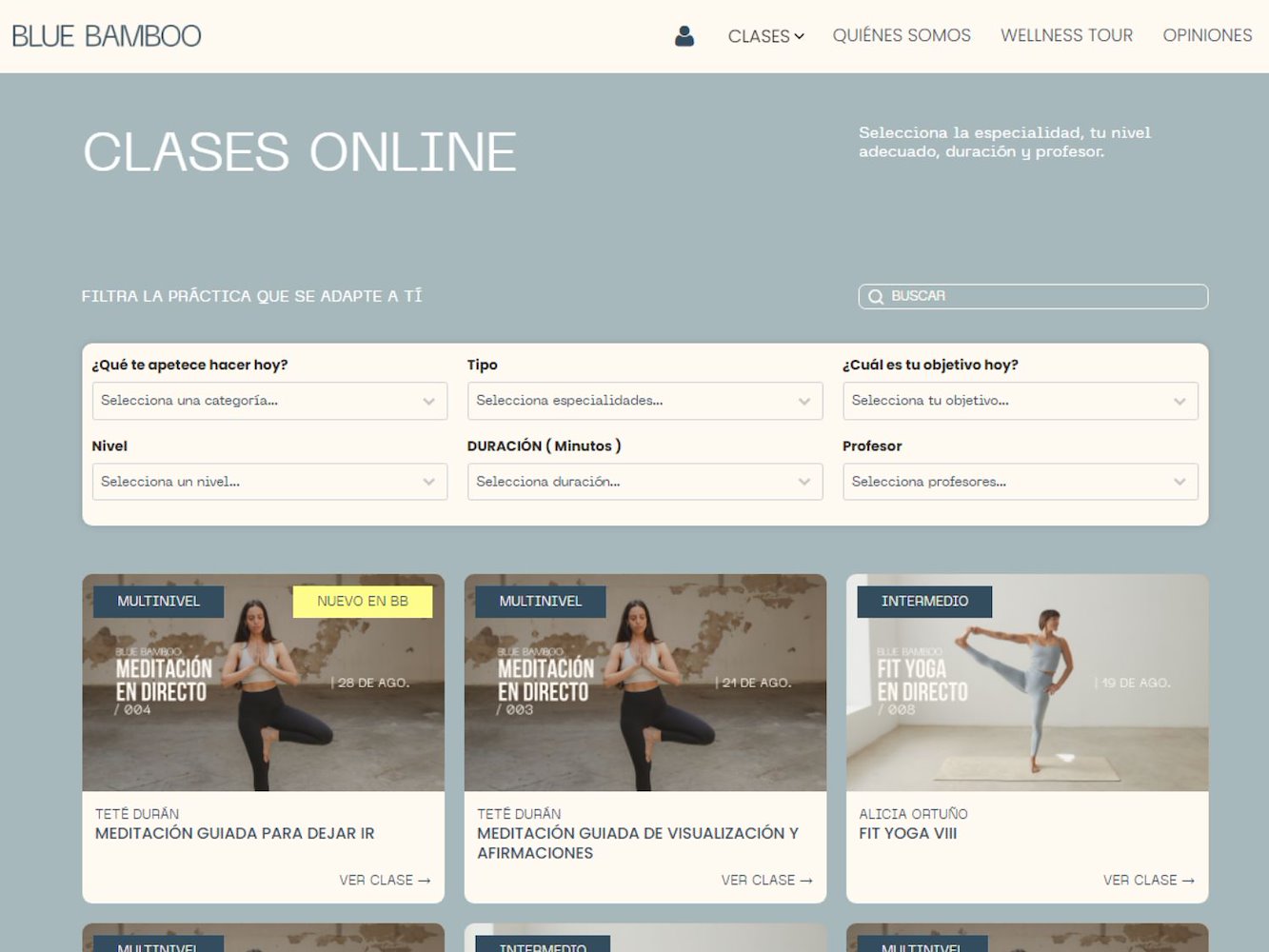 ONLINE - Blue Bamboo Studio Barcelona - фото 3