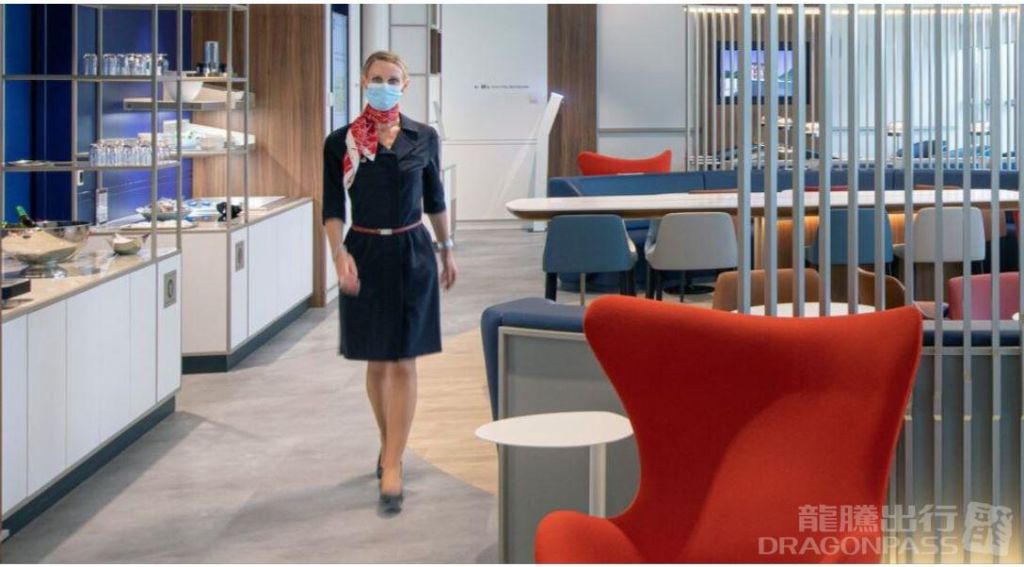 Air France Lounge - interior view 3