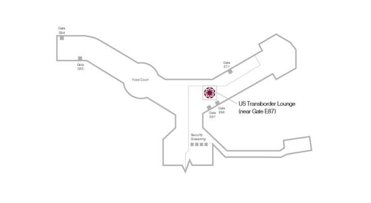 Plaza Premium Lounge (US Transborder) - interior view 2