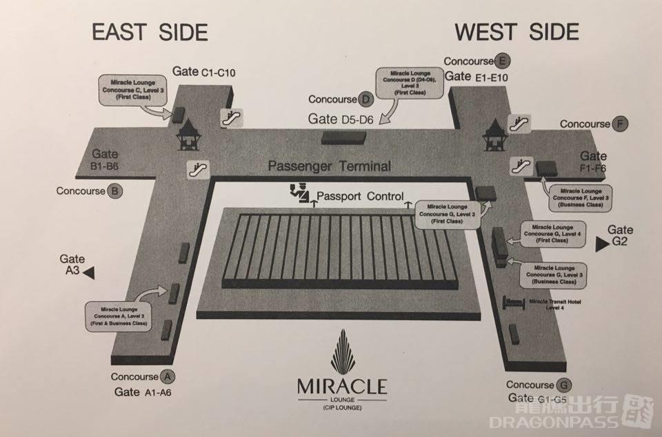 Miracle First Class Lounge - interior view 4