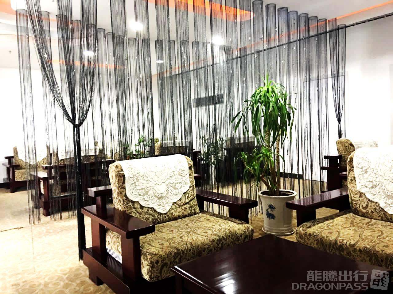 First Class Lounge — food & bar
