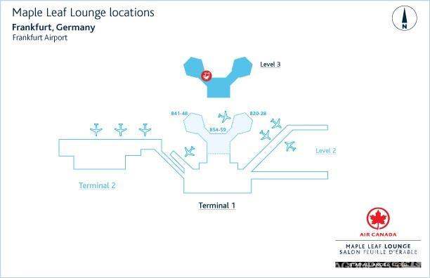 Air Canada Maple Leaf Lounge — food & bar