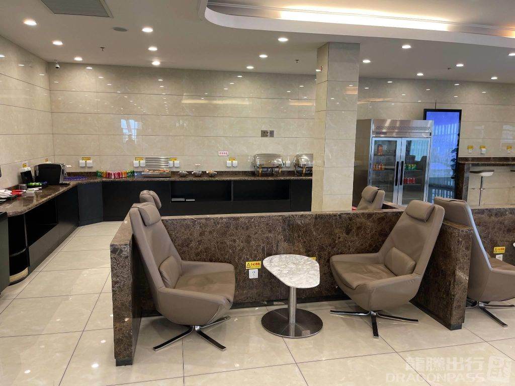 Tianjin Airlines First Class Lounge — food & bar