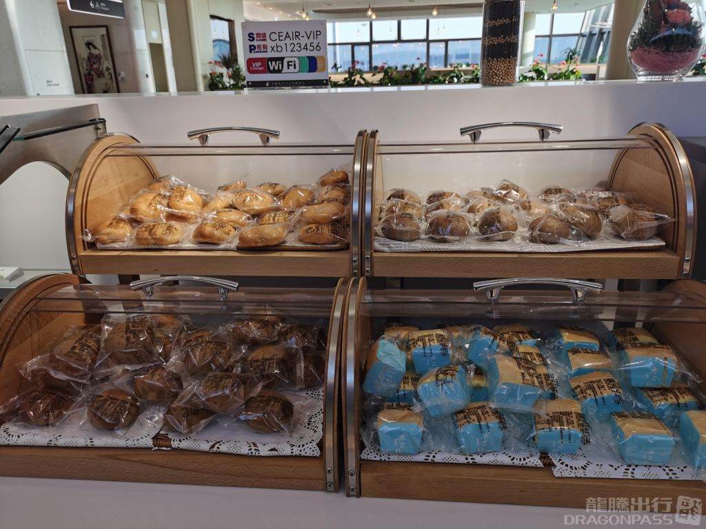 V39 China Eastern Airlines First Class Lounge — food & bar