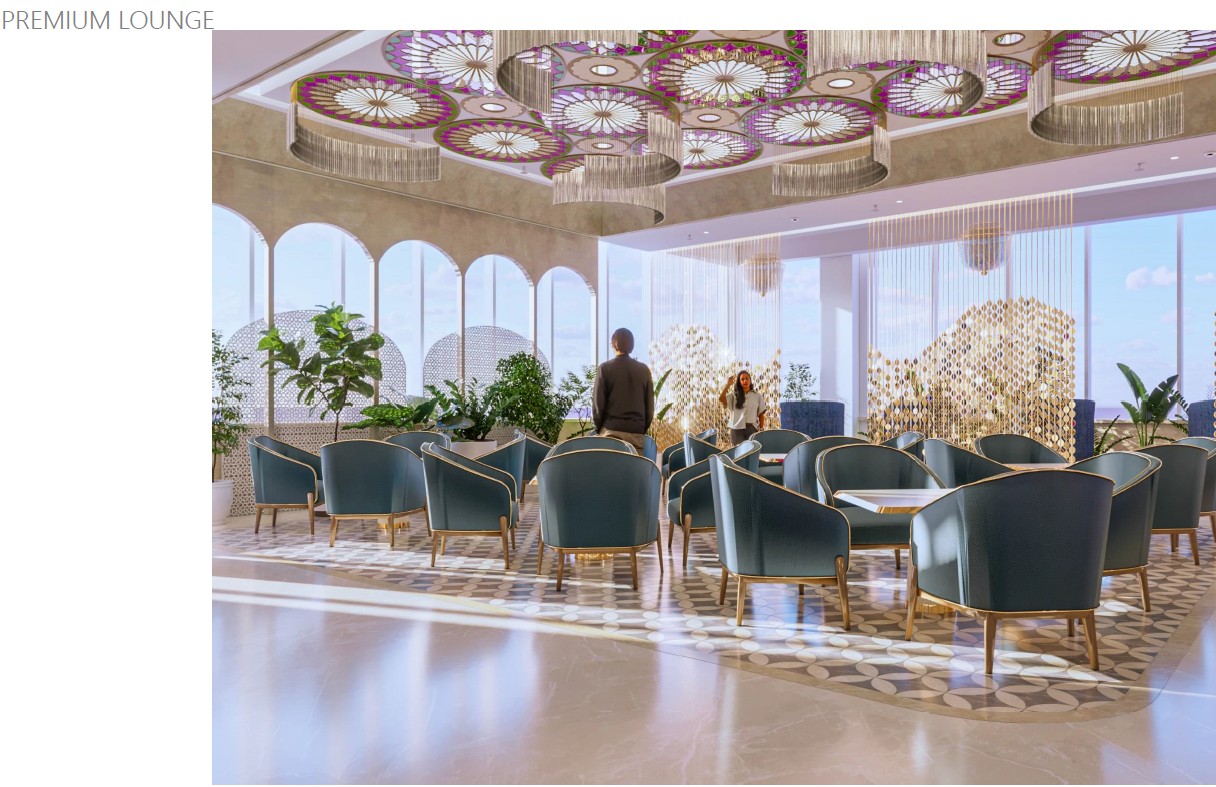 Adani Lounge - interior view 4