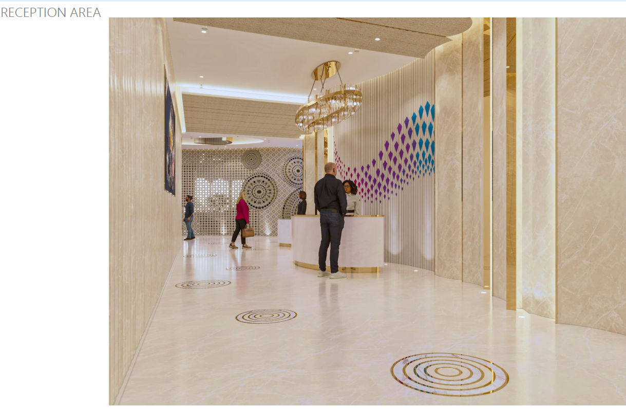 Adani Lounge - interior view 2