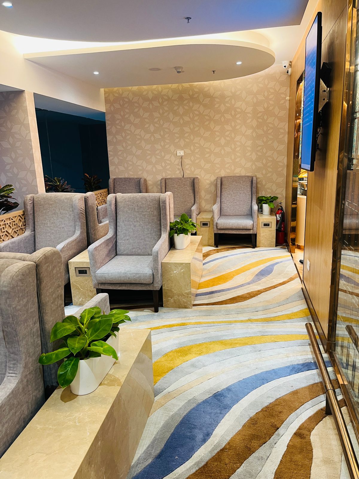 Adani Domestic Lounge - interior view 4