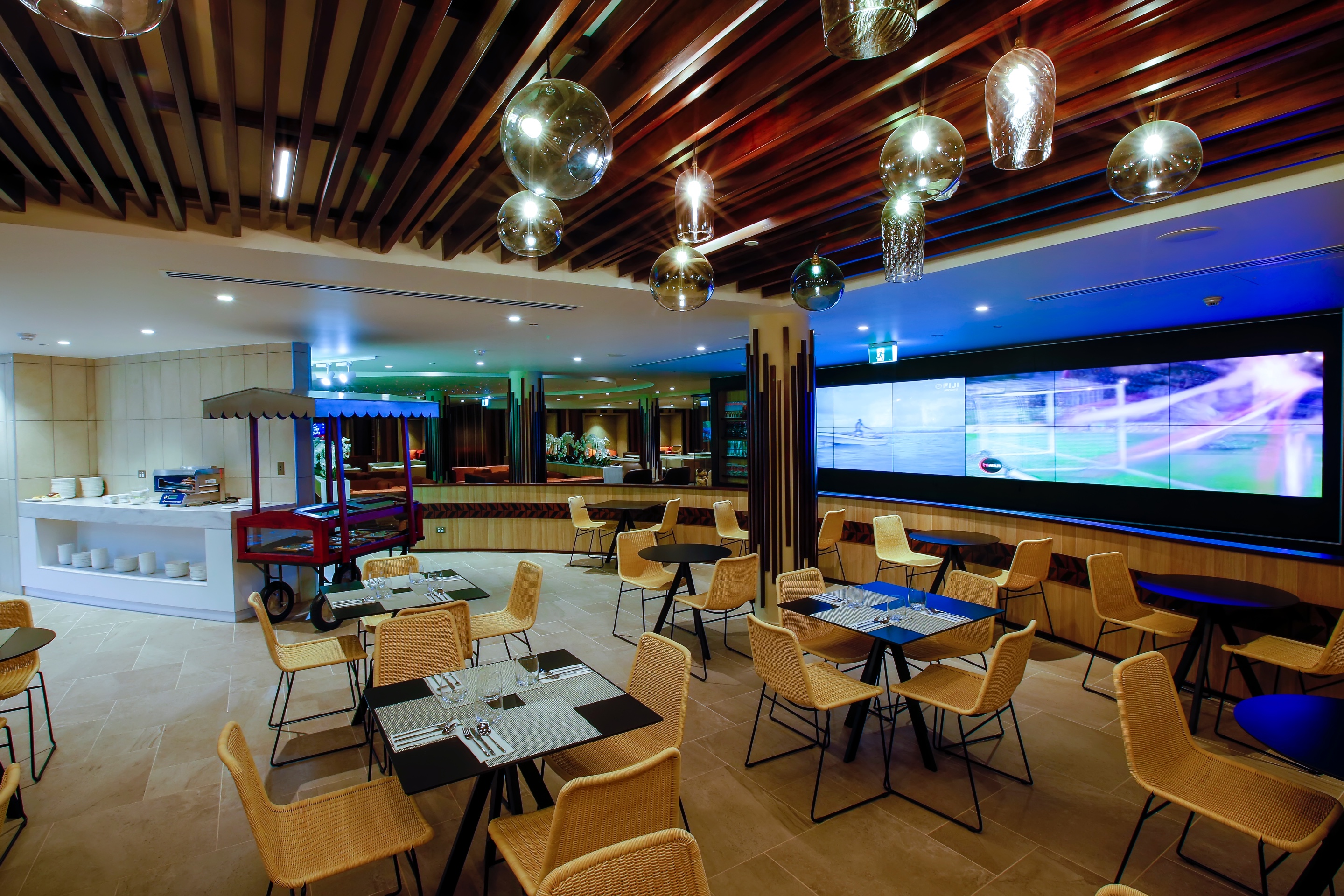 Fiji Airways Premier lounge at Nadi International Airport (NAN)