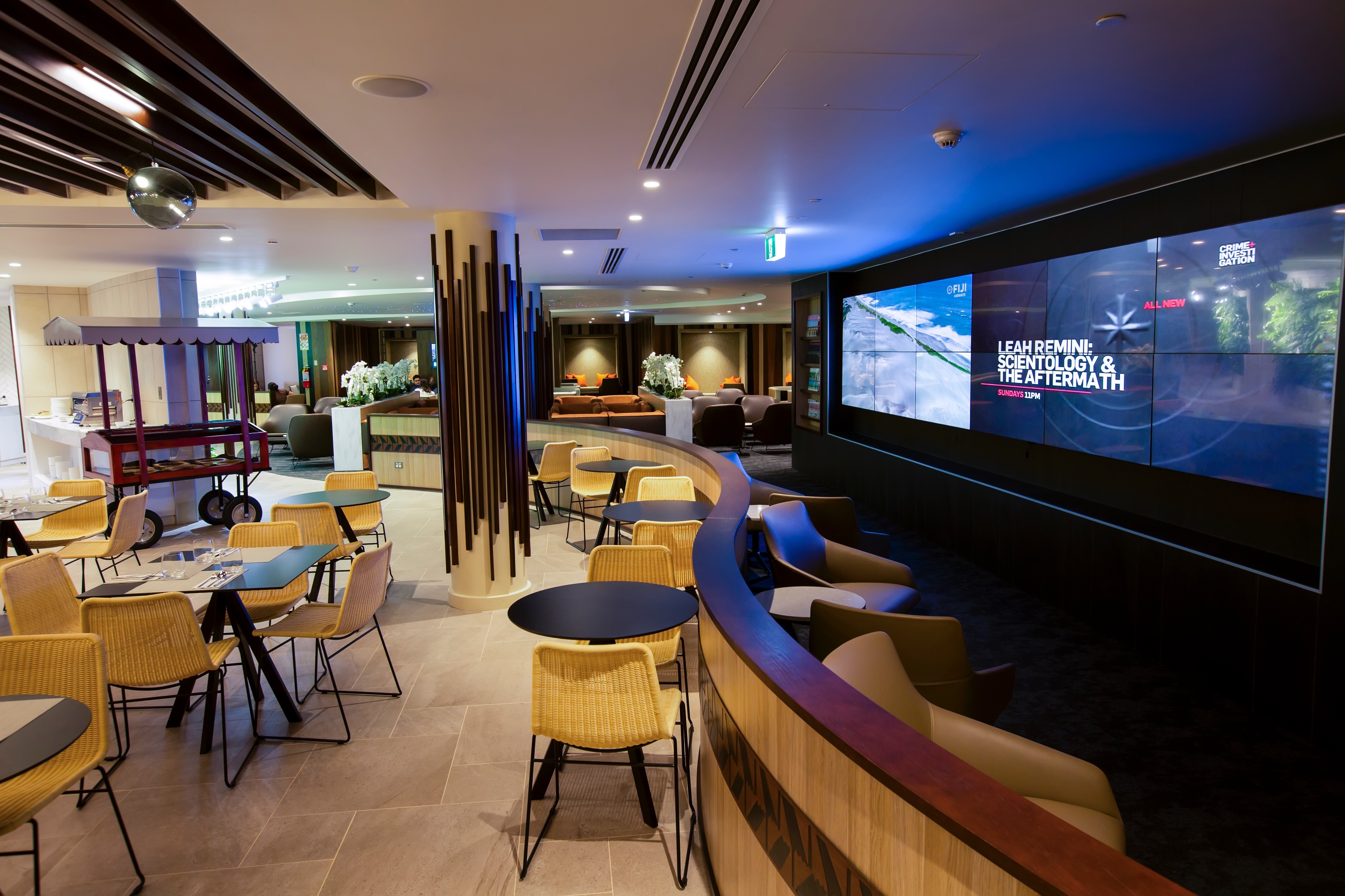 Fiji Airways Premier lounge - interior view 4
