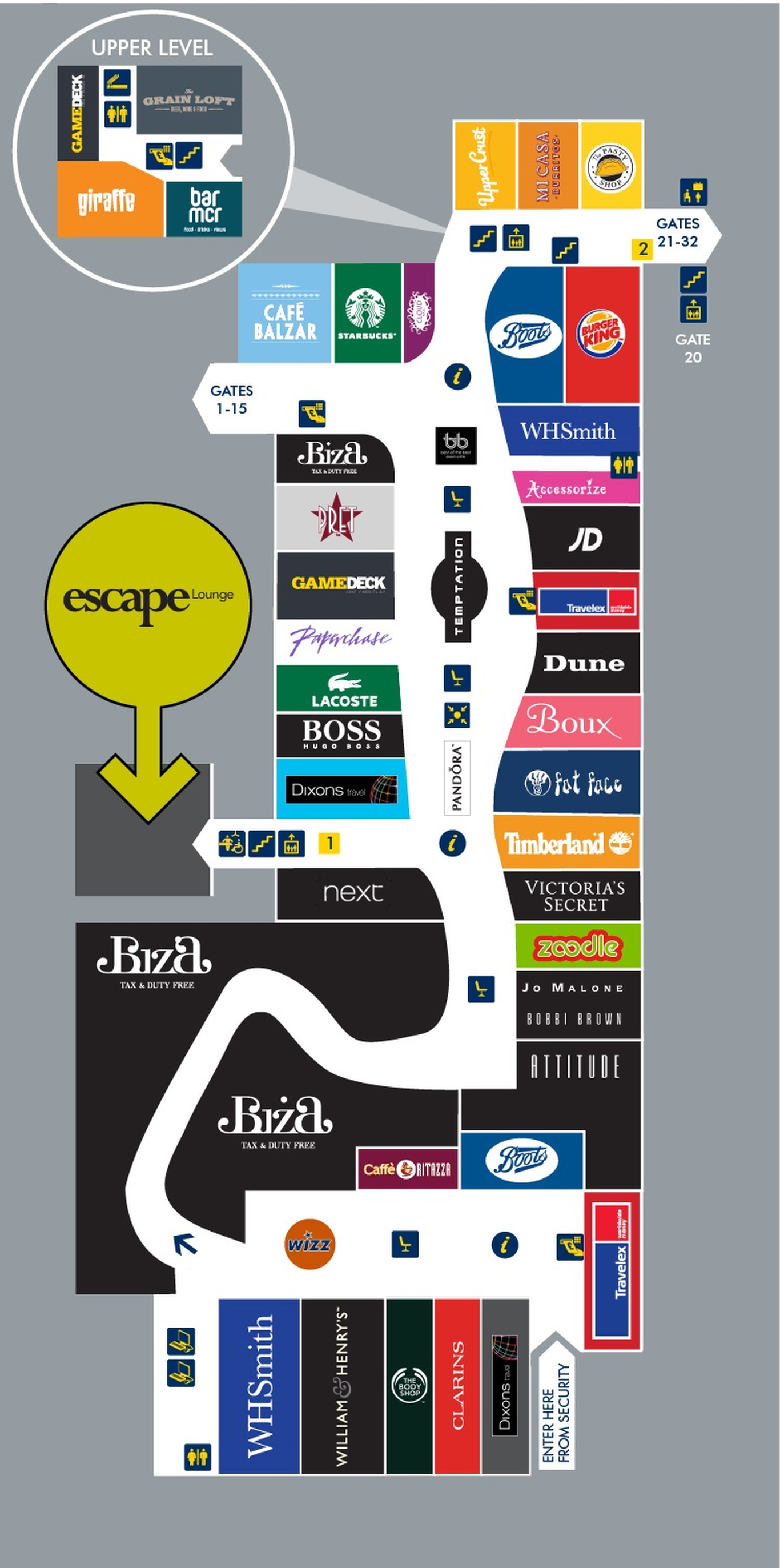 Escape Lounge - interior view 2