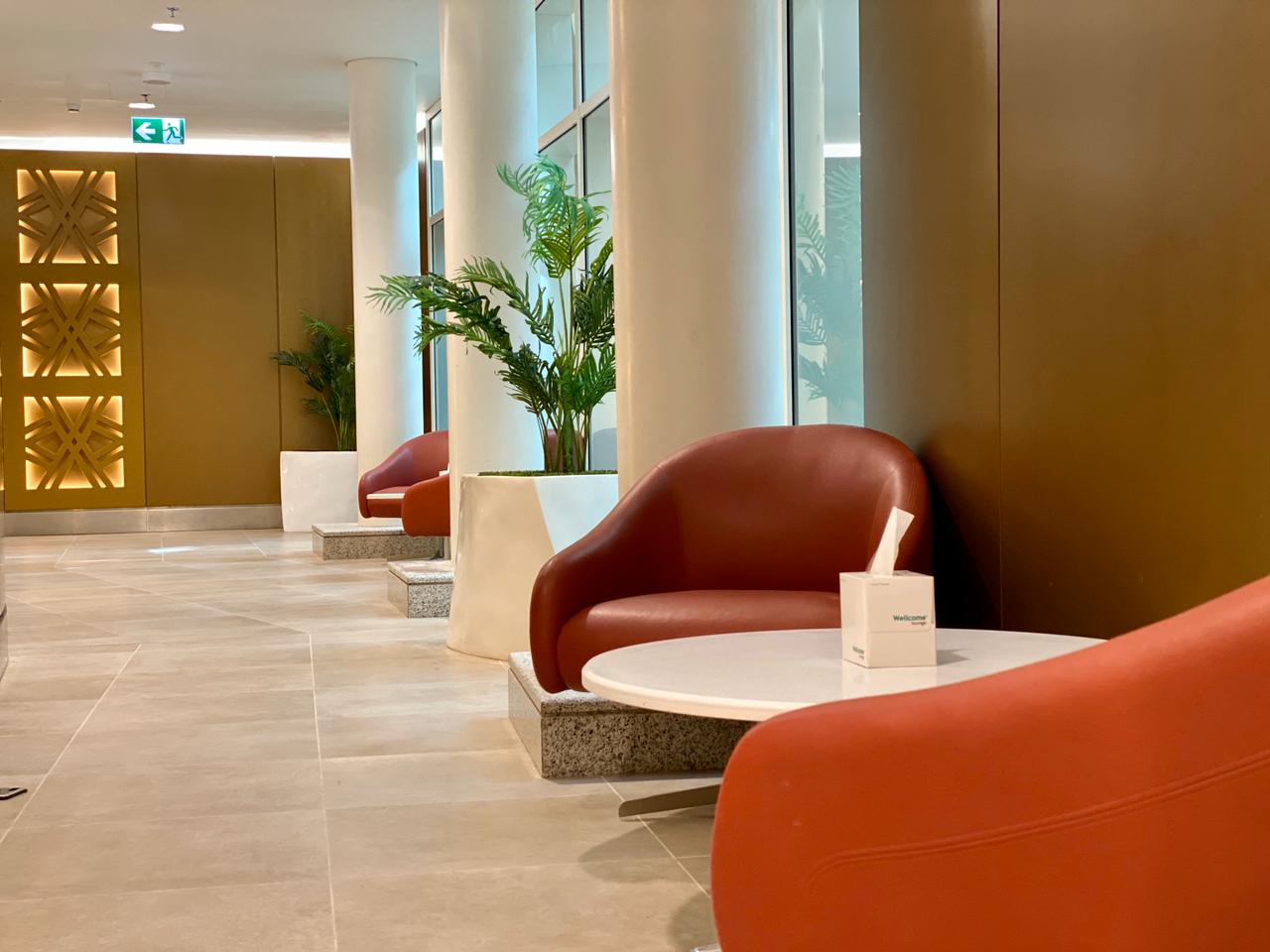 Wellcome Lounge International - interior view 3