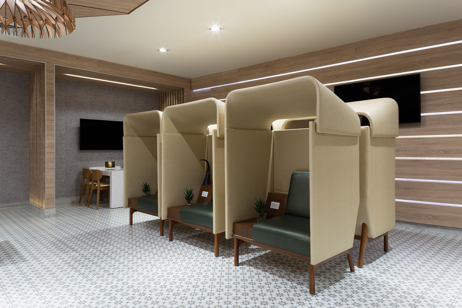 VIP lounge by MERA Domestic - interior view 2