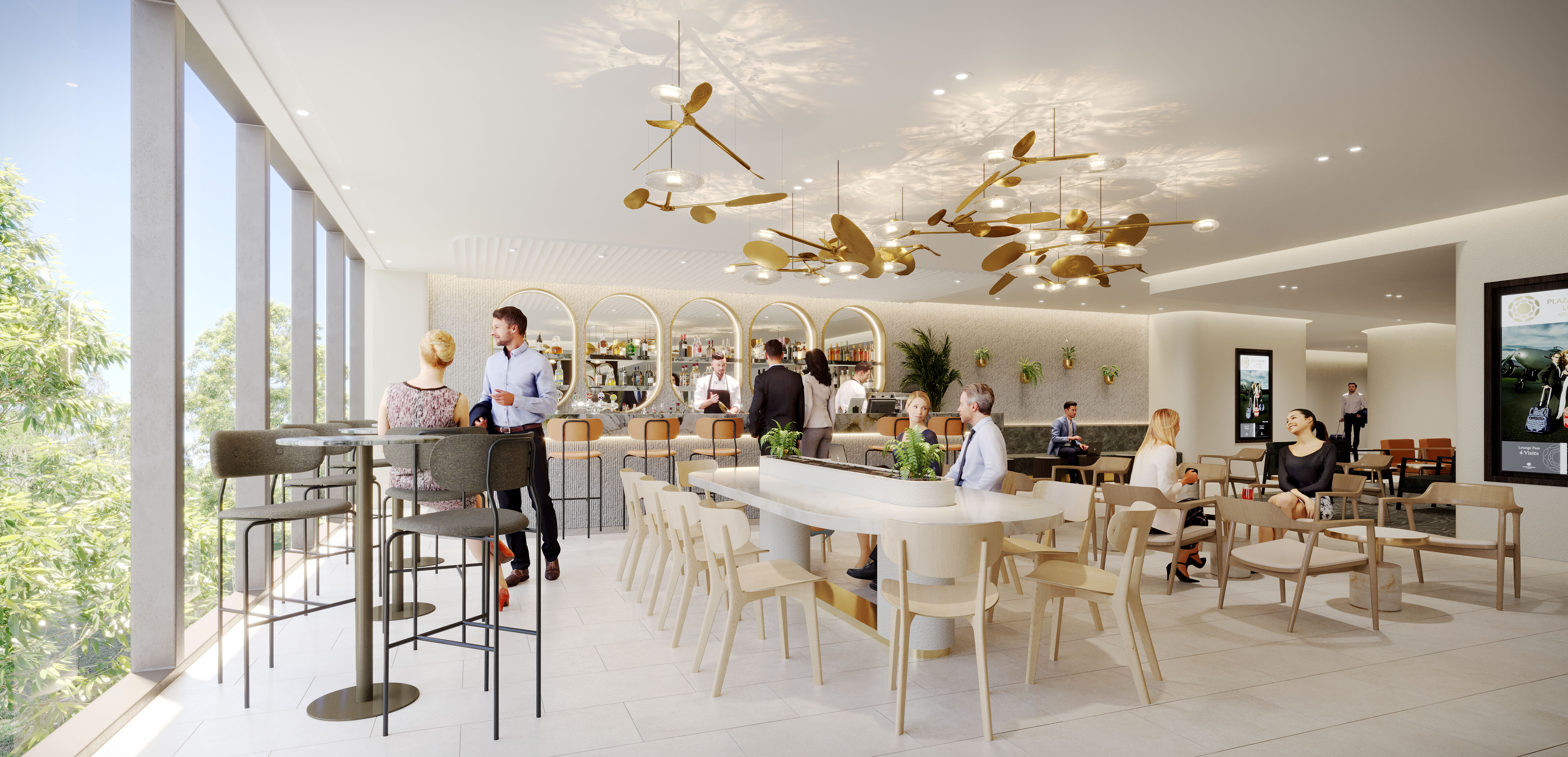 Plaza Premium Lounge Departures at Adelaide International Airport (ADL)