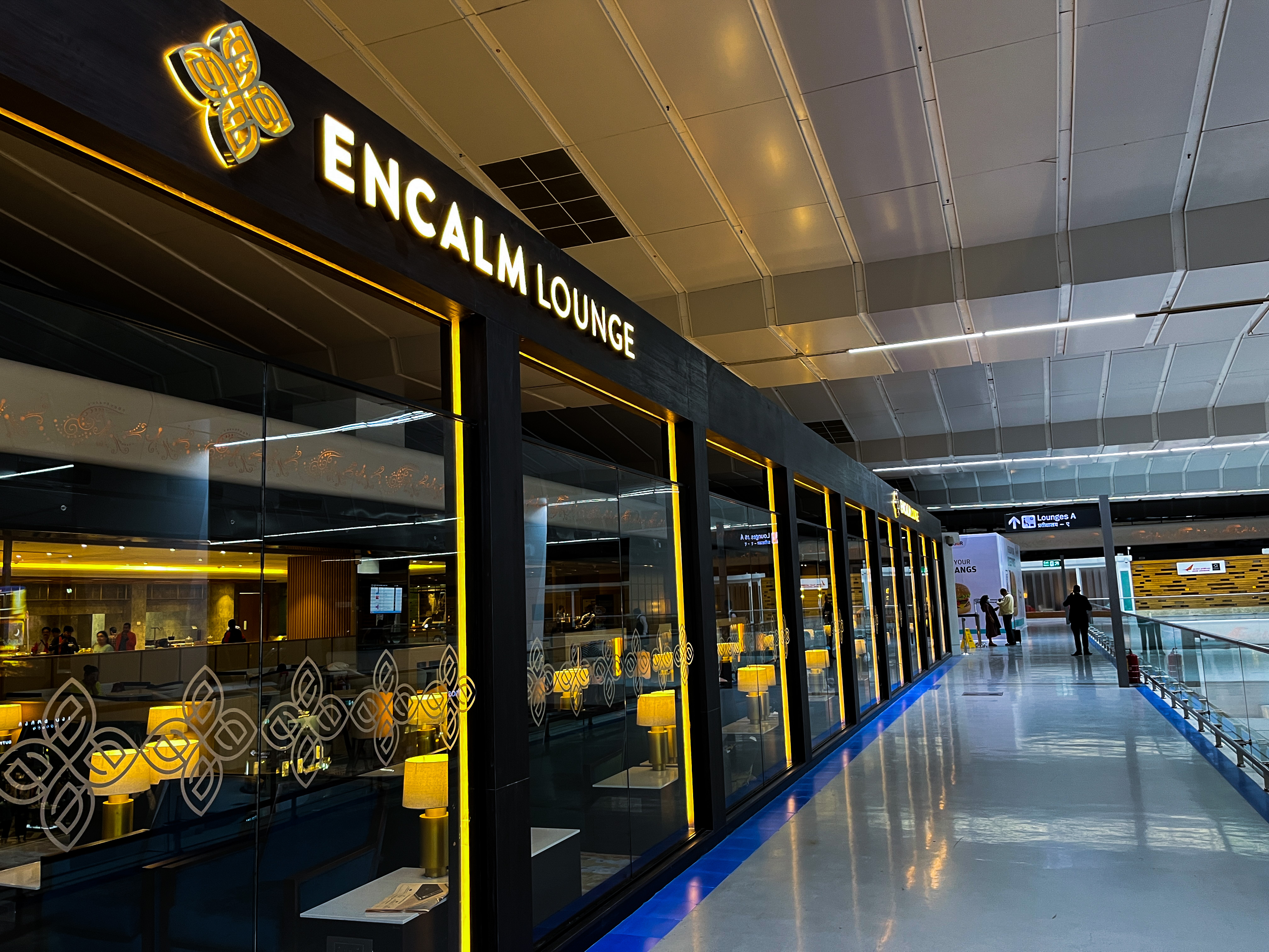 Encalm Lounge (International T3) at Indira Gandhi International Airport (DEL)