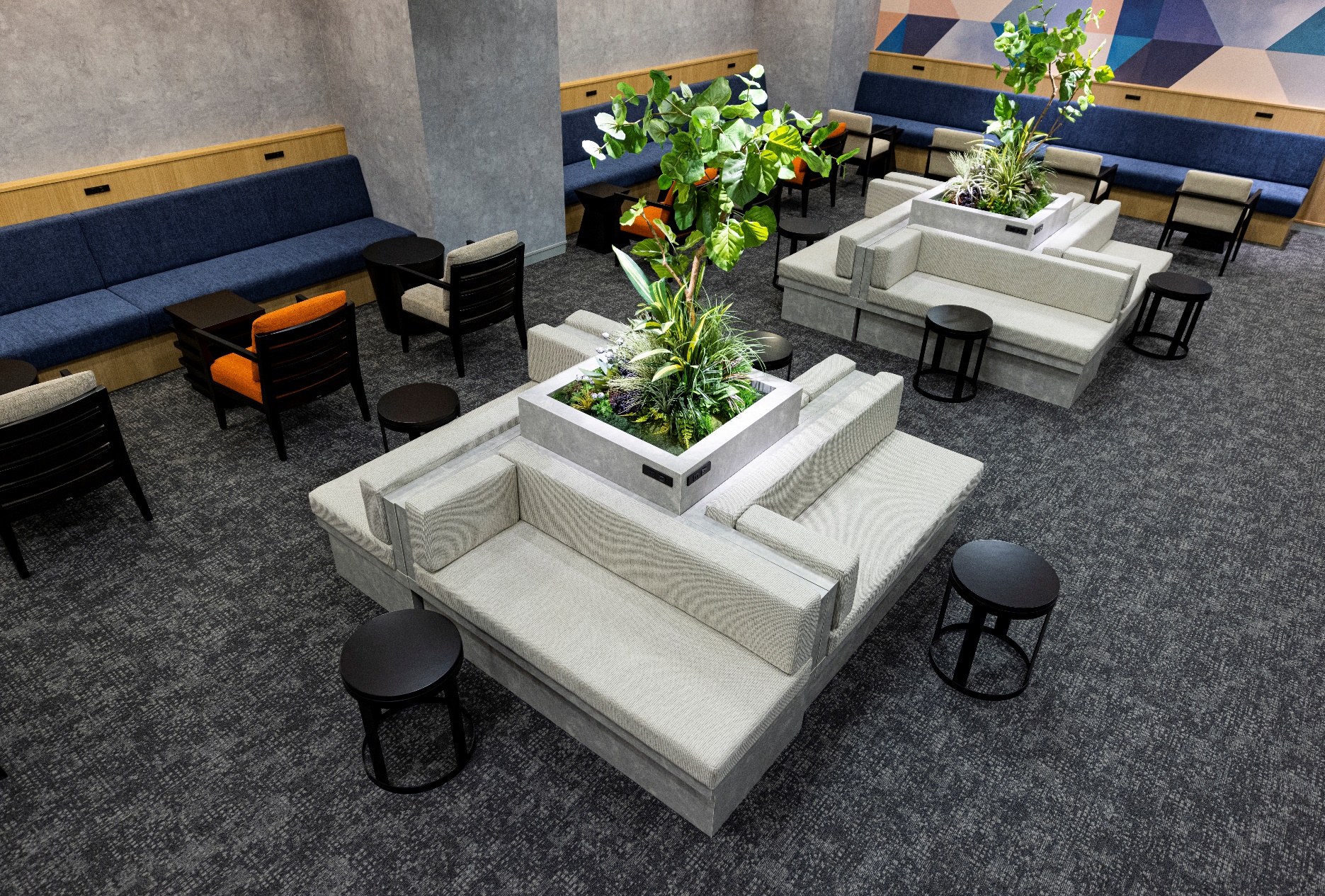 Lounge TIME International - interior view 3