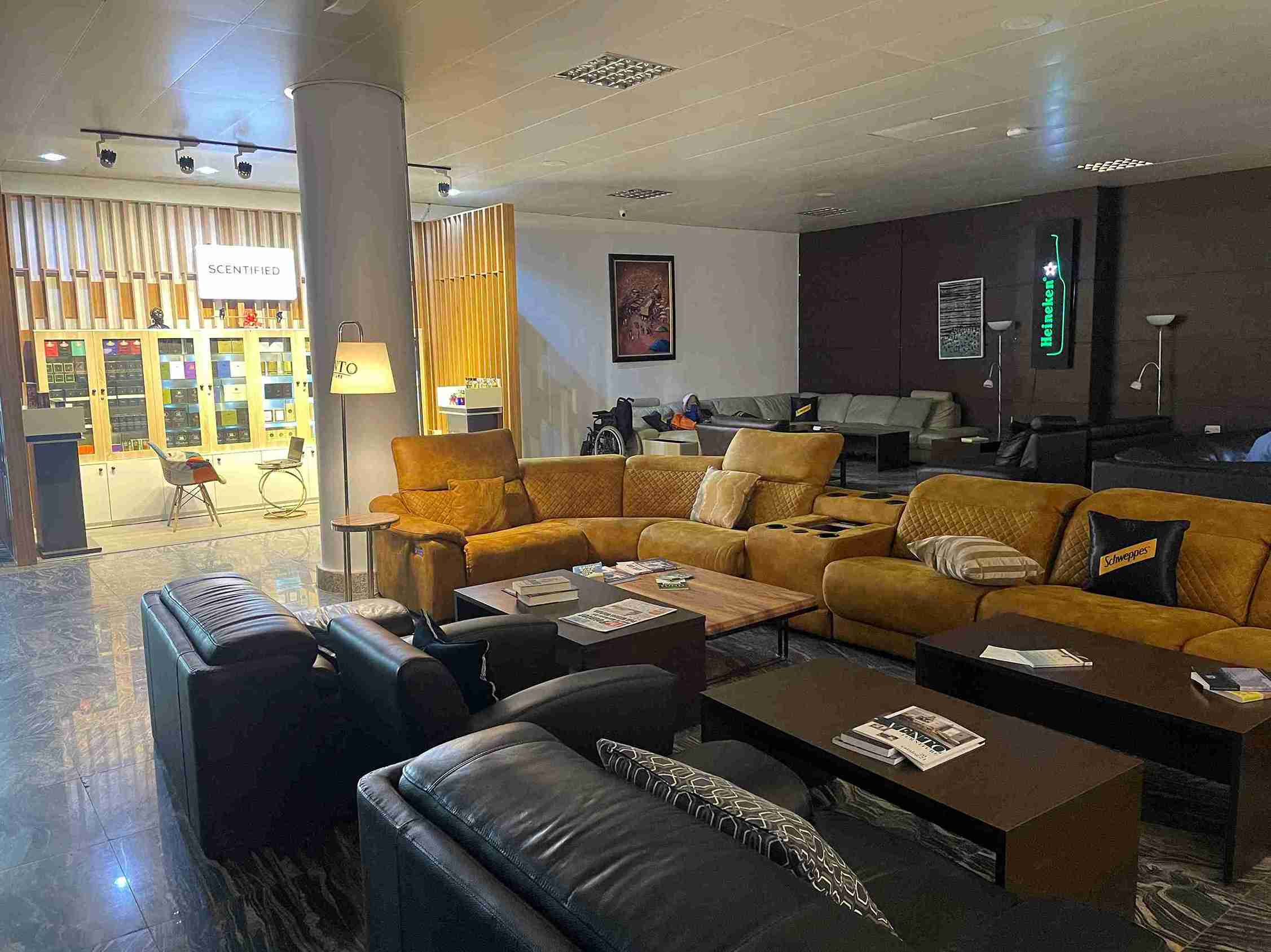 Asaba VIP Lounge - interior view 2