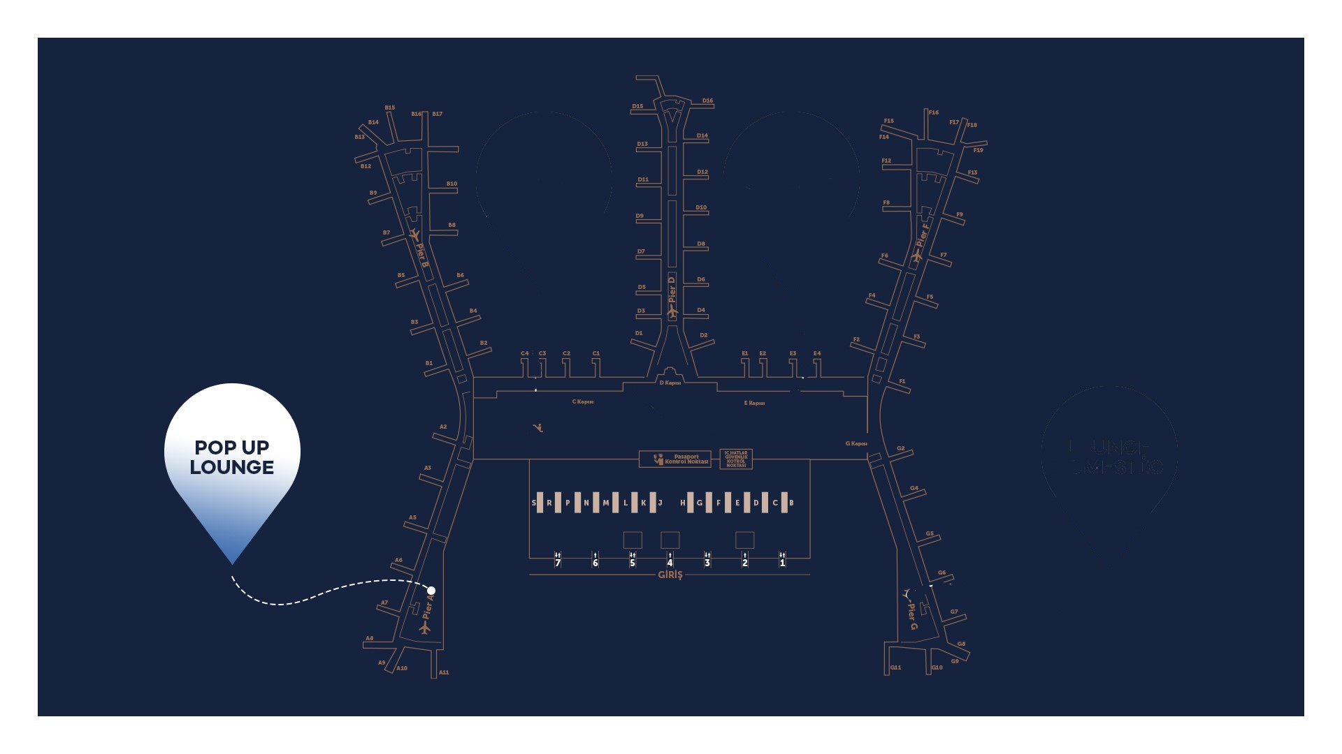 iGA Pop-up Lounge - interior view 4