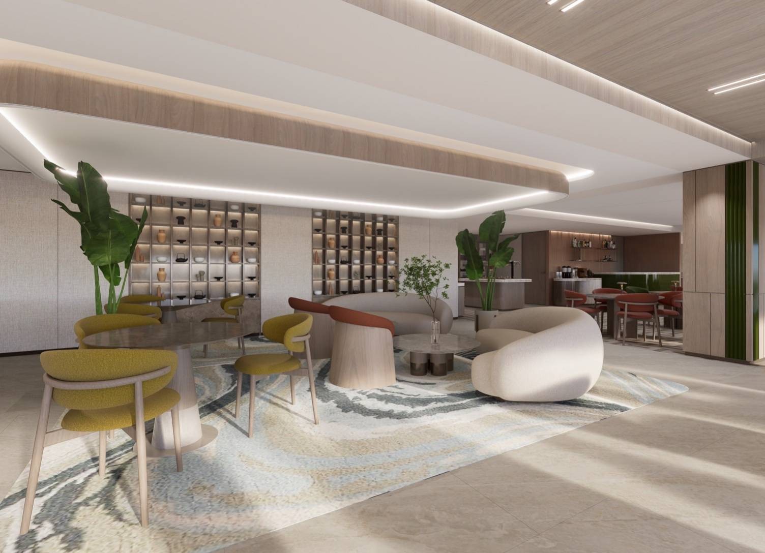 The Coral Finest Business Class Lounge (Cocoon)