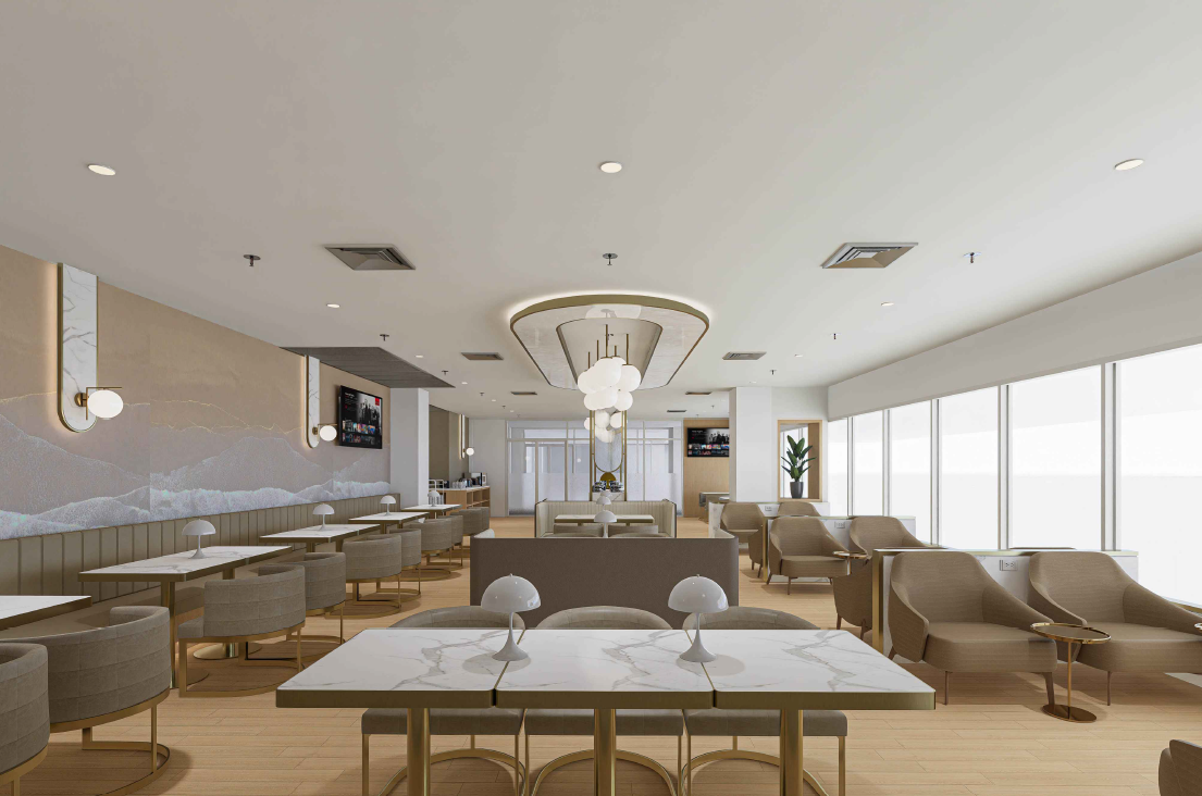 The Pearl Exclusive Lounge - interior view 2