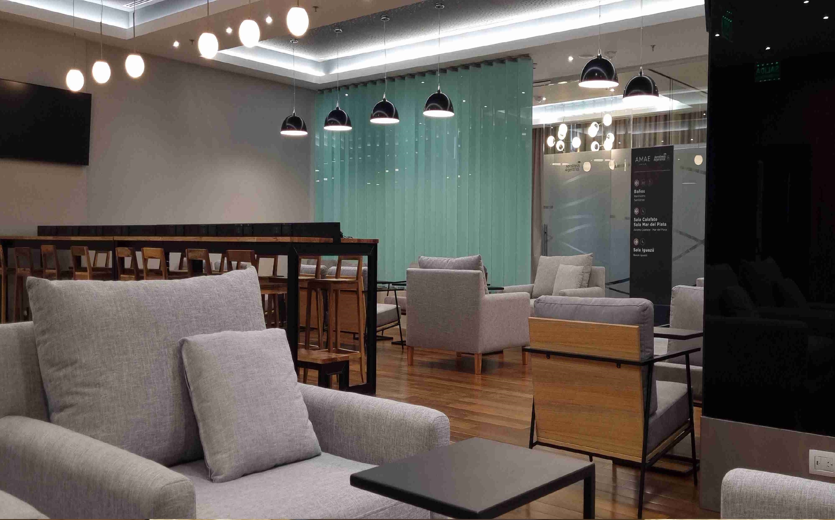 AMAE Lounge Aeroparque - Landside - interior view 4