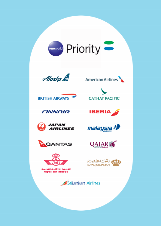 Oneworld Lounge (*Restrictions apply)