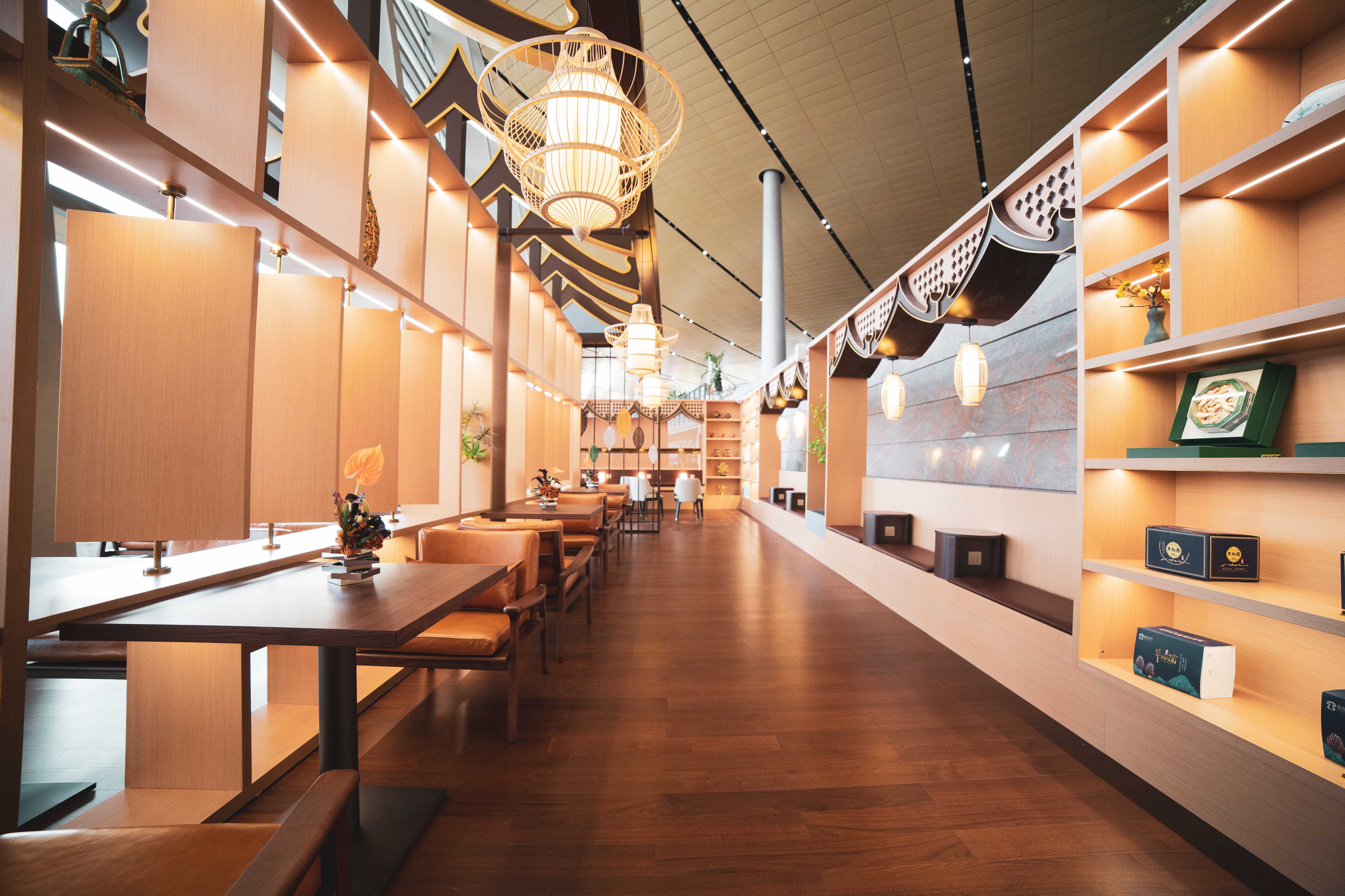 First Class Lounge V6 - interior view 4