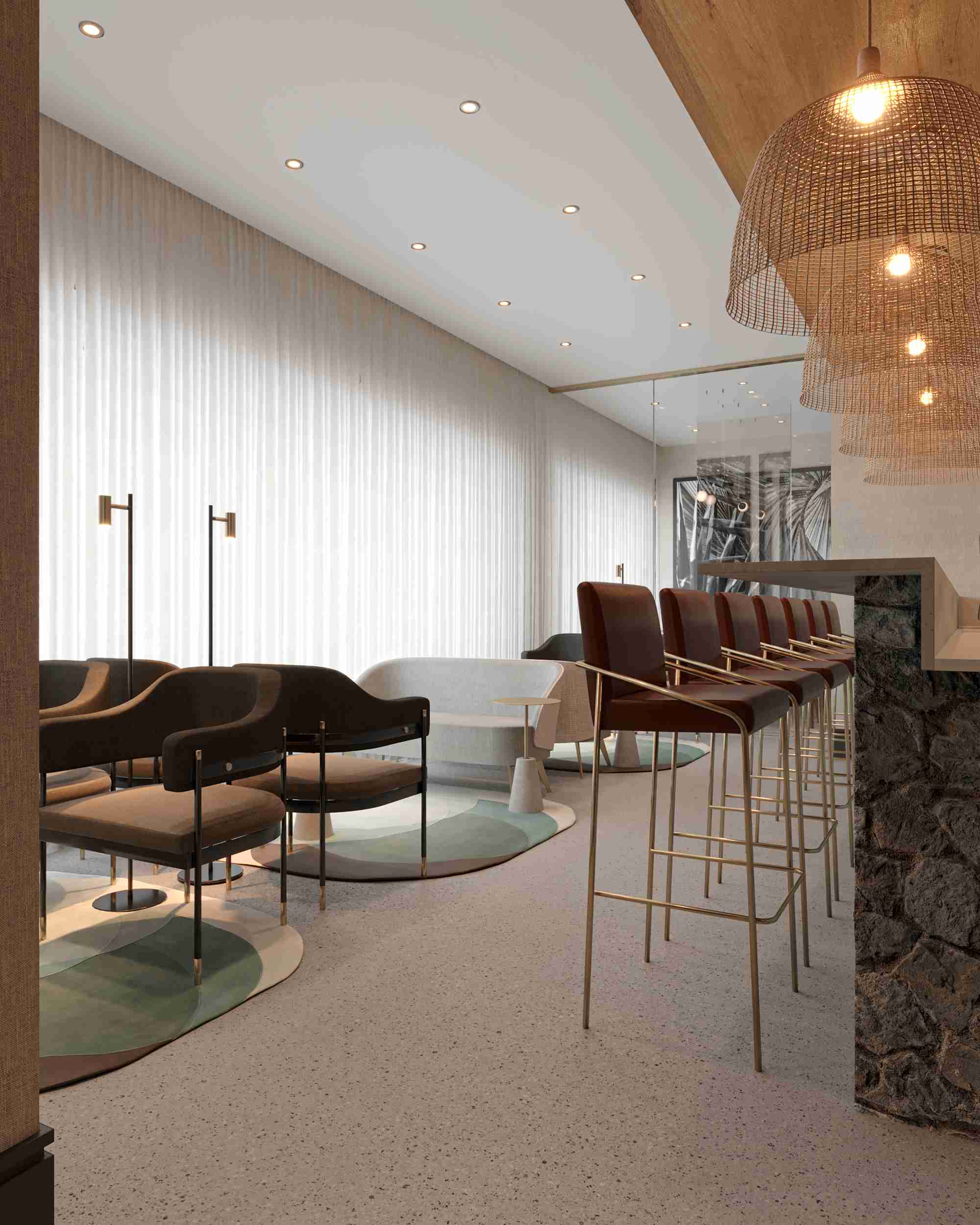 W Arrival Lounge Fortaleza - interior view 3