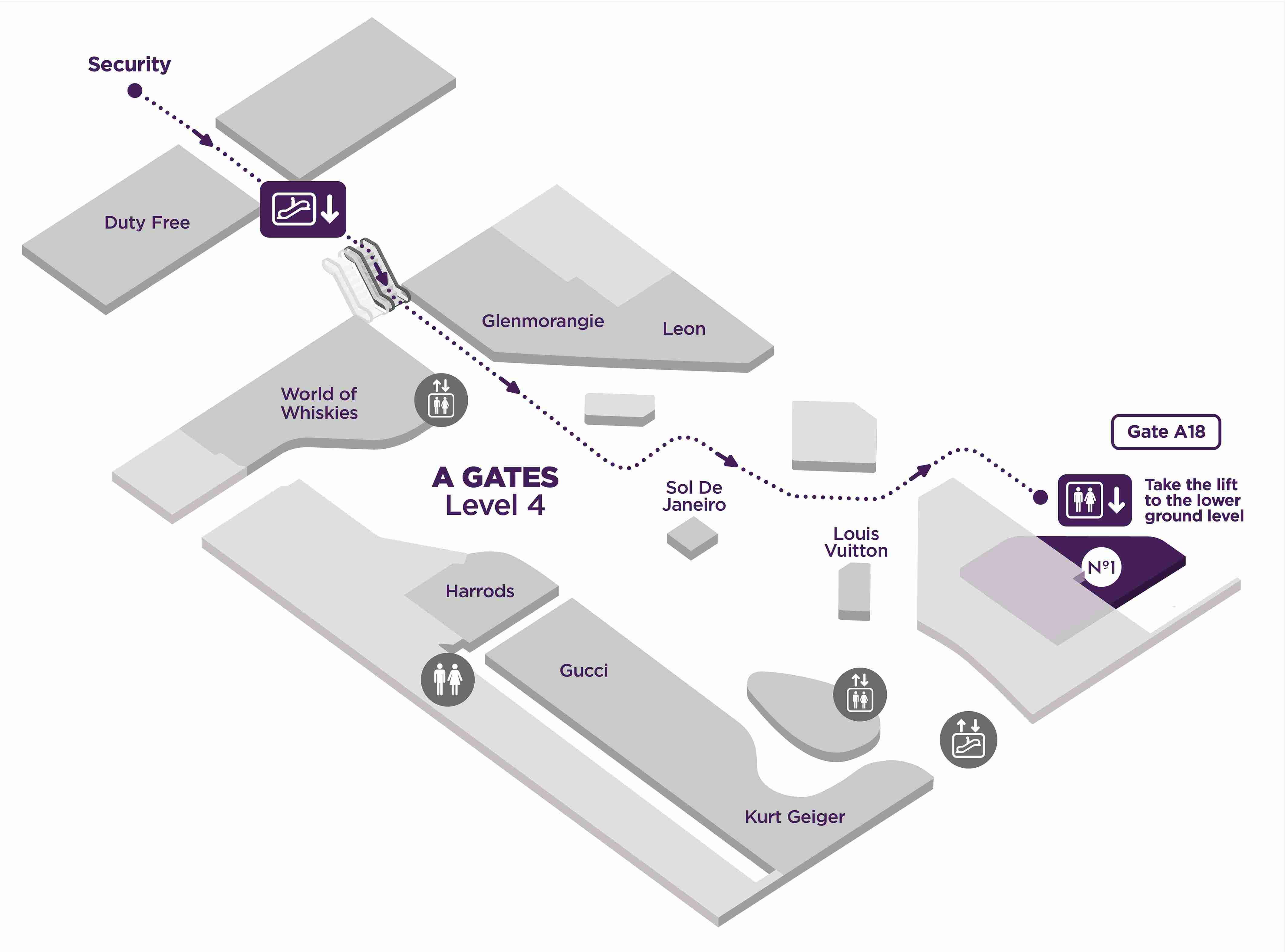 No1 Lounge - interior view 2