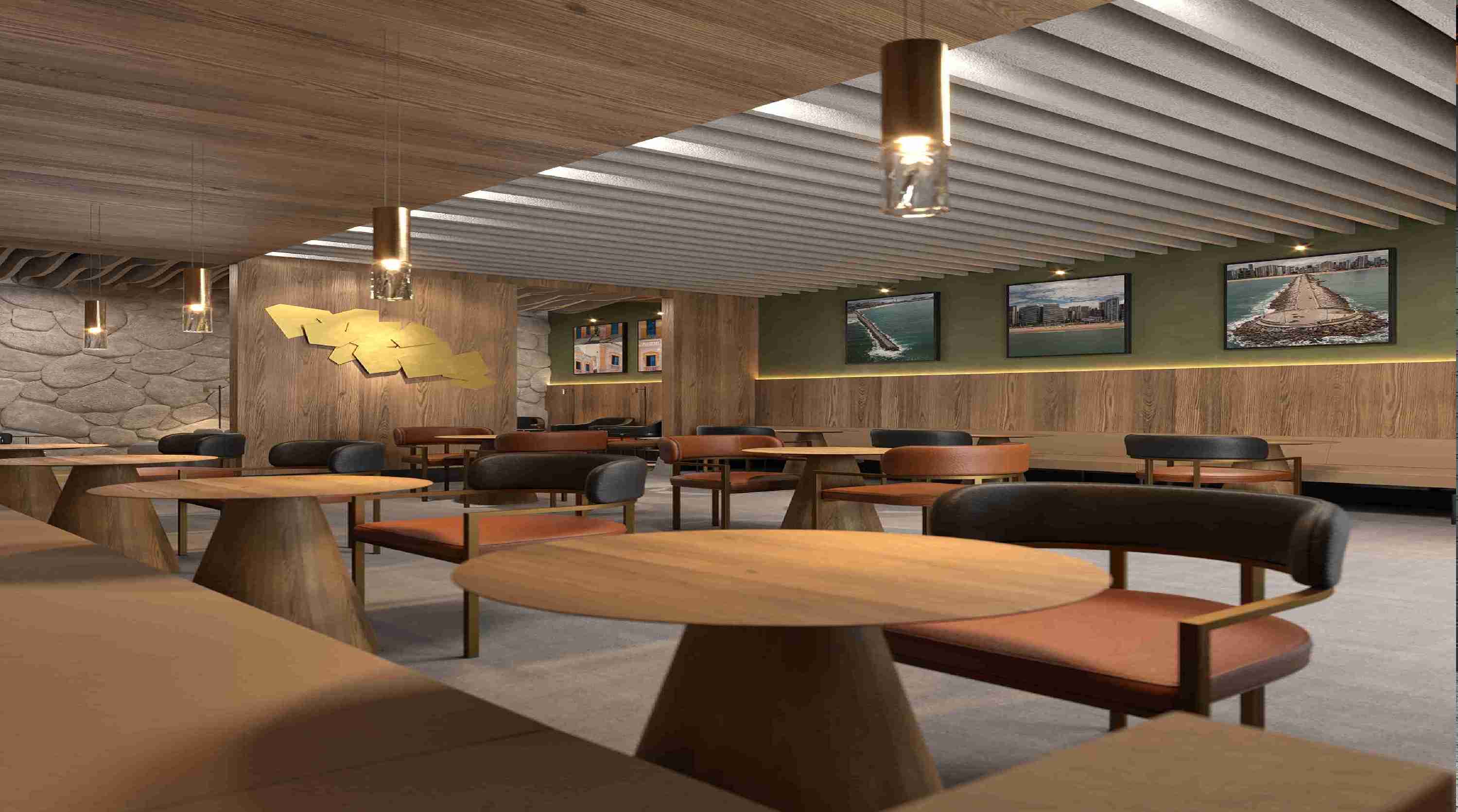 W Premium Lounge Fortaleza International - interior view 3