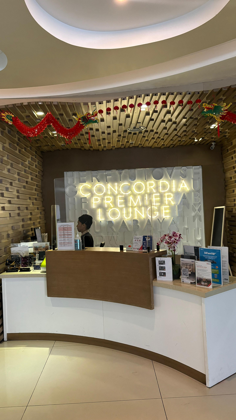 Concordia Premier Lounge (T2) at Juanda Airport (SUB)