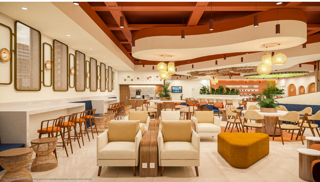 O'vetra International Lounge - interior view 2