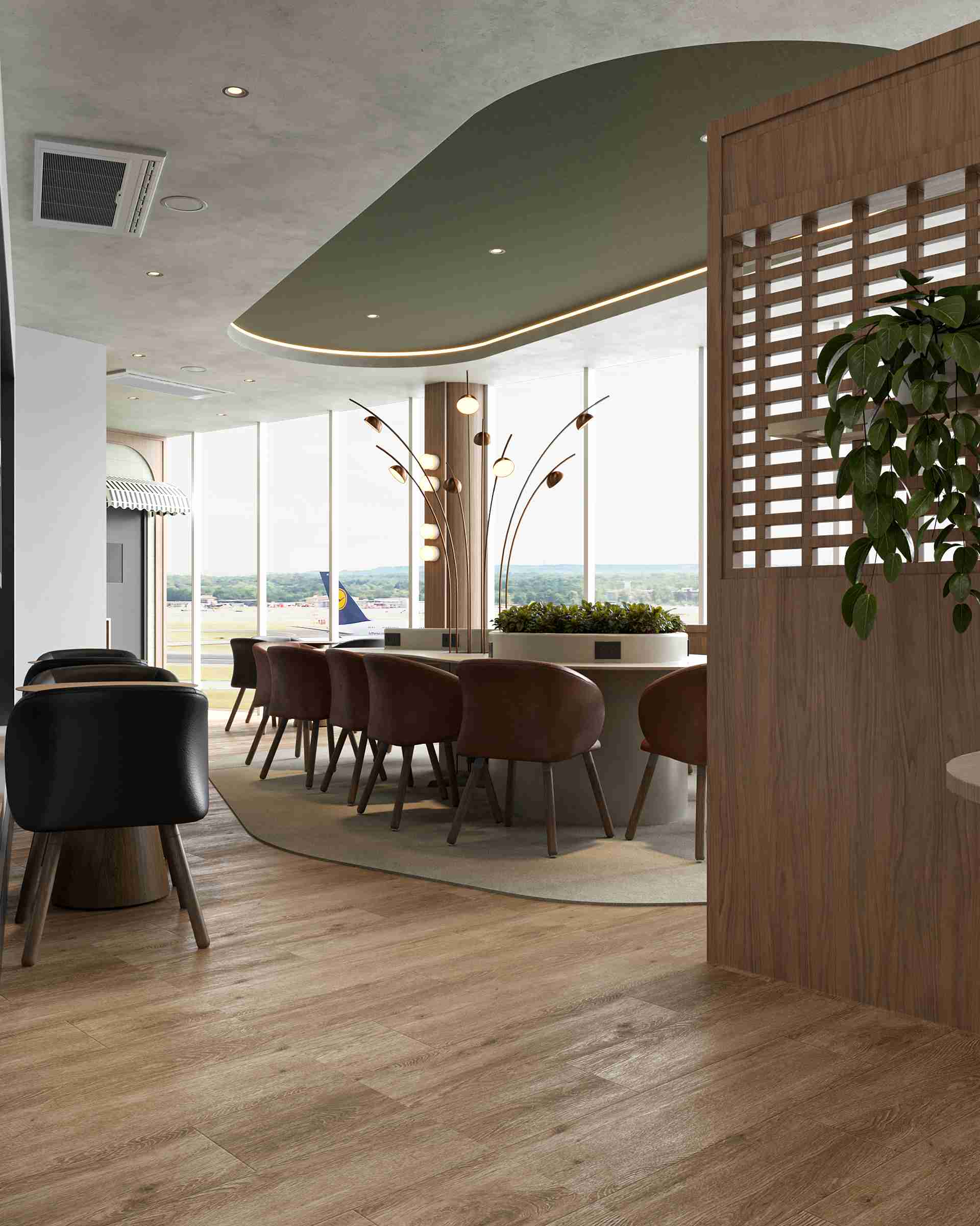 W Cafe Lounge Maringa - interior view 2