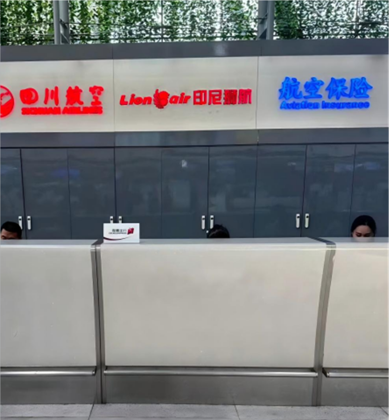 Guest Reception Counter (Domestic Departures)
